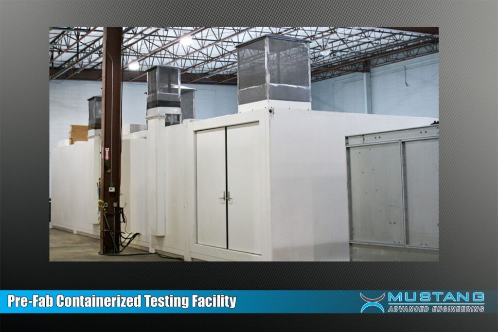 prefabricated test cells - Mustang Advanced Engineering Dynamometers