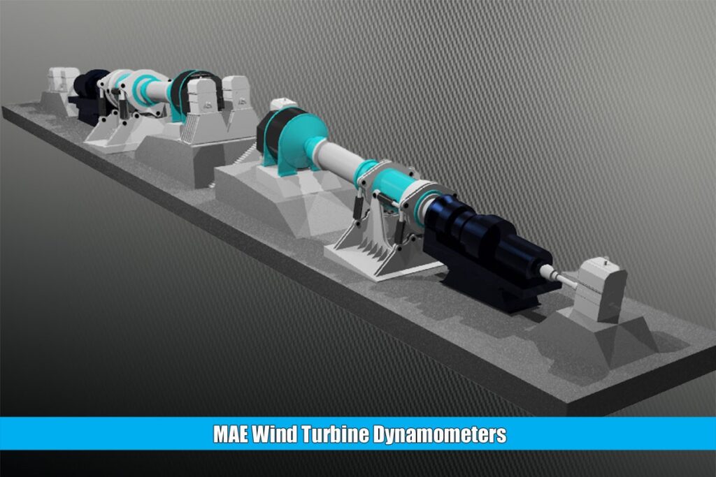 MAE wind turbine test stand - Mustang Advanced Engineering Dynamometers