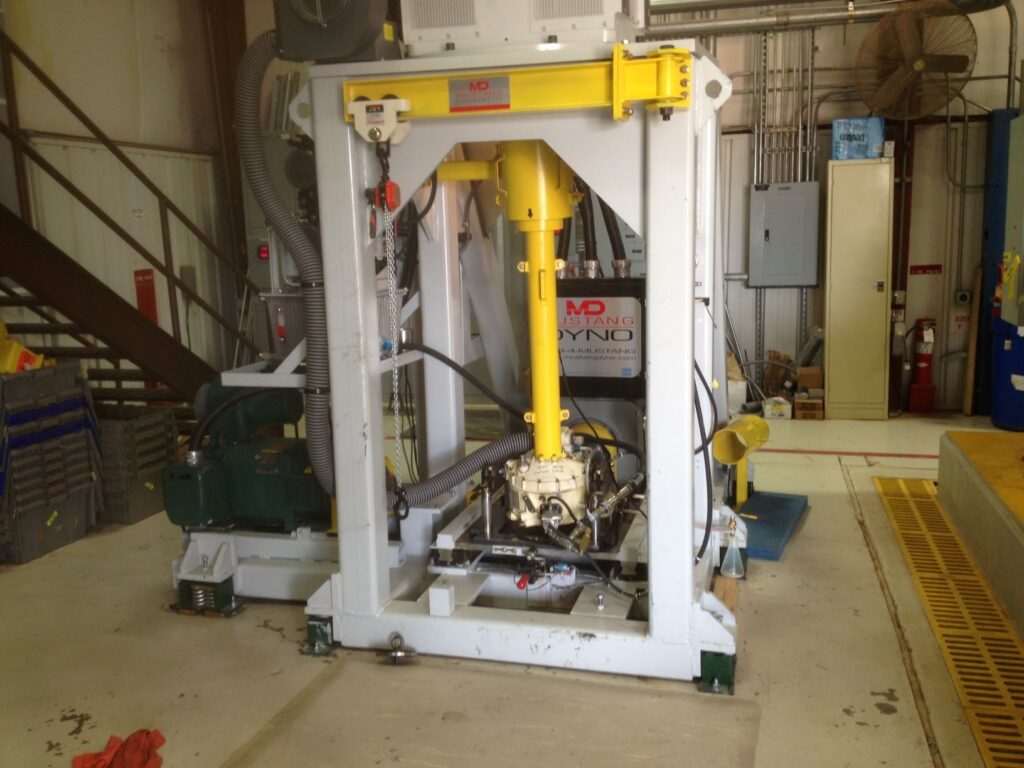 helicopter - transmission Test Stand - Mustang Advanced Engineering Dynamometers
