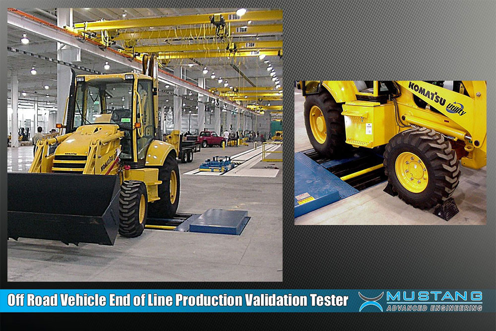 Off Road Vehicle - End of Line Production Validation Tester - Mustang Advanced Engineering Dynamometers