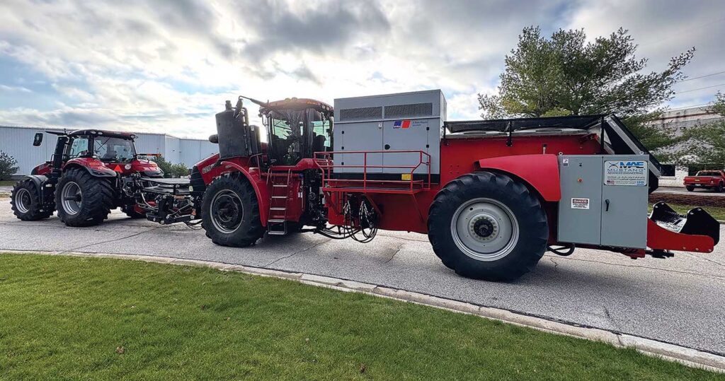 Mustang's Heavy-Duty tow dynamometer for Case New Holland - Mustang Advanced Engineering